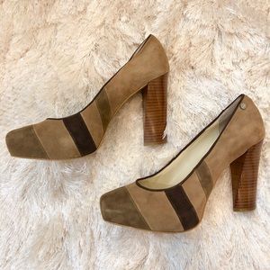 Calvin Klein Suede Pumps